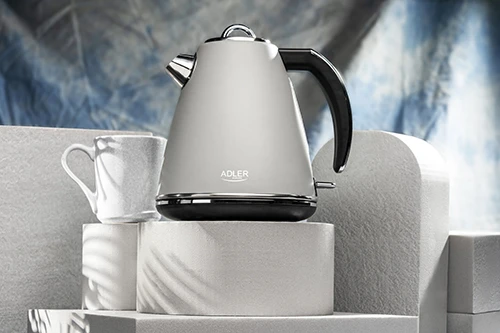 Adler | Virdulys | AD 1343g | Electric | 2200 W | 1.5 L | Nerūdijantis plienas | 360° rotational base | Pilkas
