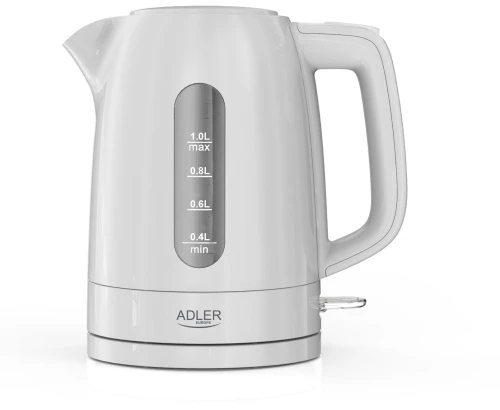 Adler Virdulys | AD 1380 W | Elektrinis | 2200 W | 1 l | Polipropilenas | 360° besisukantis pagrindas | Baltas