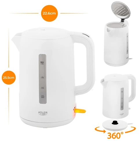 Elektrinis virdulys 2.2L ADLER AD-1386W