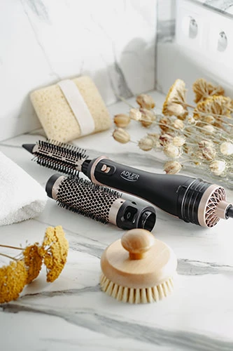 Adler | Hair Styler | AD 2026 | Barrel diameter 21/38 mm | 1200 W | Juodas