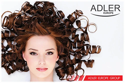 Adler | Hair straightener 2 in 1 | AD 2104 | Garantija 24 mėn. | Ceramic heating system | 50 W | Baltas