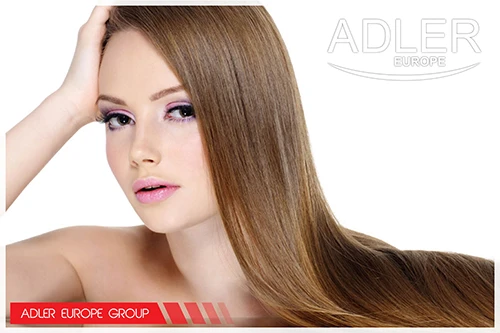 Adler | Hair straightener 2 in 1 | AD 2104 | Garantija 24 mėn. | Ceramic heating system | 50 W | Baltas