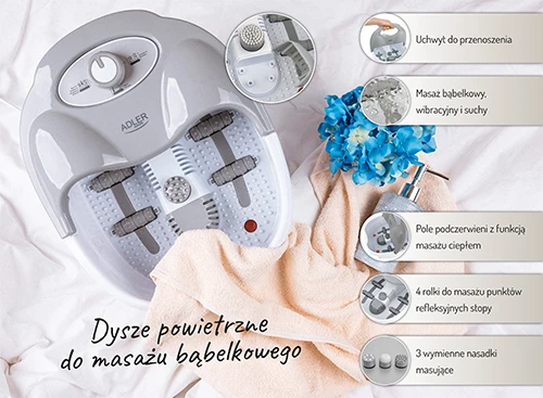 Adler AD 2167 pėdų masažuoklis