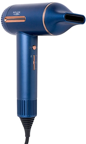 Adler Plaukų džiovintuvas | AD 2271 SUPERSPEED | 1500 W | Number of temperature settings 6 | Ionic function | Diffuser nozzle | Mėlyna