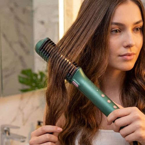 Adler | Straightening | AD 2324 | Temperature (max) 210 °C | Žalias