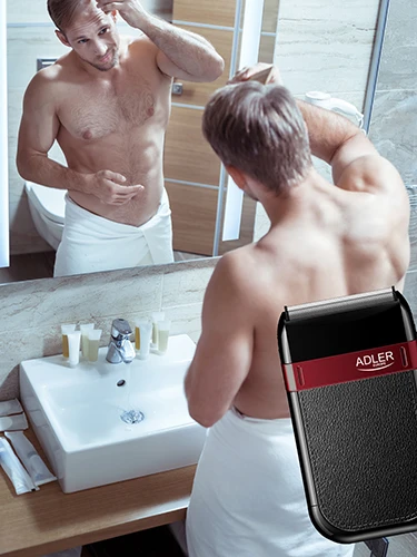 Barzdaskutė Adler | Shaver | AD 2923 | Operating time (max) 45 min | NiMH | Juodas