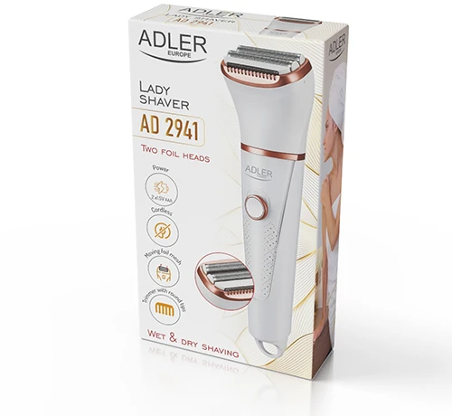 Adler | Lady Shaver | 2941 m. AD | Veikimo laikas (maks.) Netaikoma min | Drėgnas ir sausas | Baltas