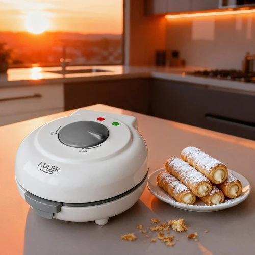Adler Vaflinė AD 3038 Balta, 1500 W