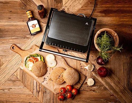 Sumuštinių keptuvas Adler | Electric Grilis XL | AD 3051 | Table | 2800 W | Juodas/Nerūdijantis plienas