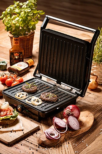 Sumuštinių keptuvas Adler | Electric Grilis XL | AD 3051 | Table | 2800 W | Juodas/Nerūdijantis plienas
