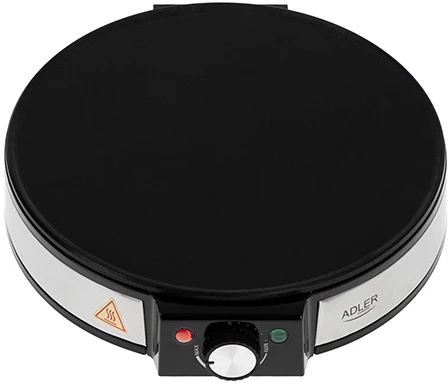 Vaflinė Adler | Blynų gaminimo aparatas | AD 3058 | Blynų gaminimo aparatas | 1600 W | Tešlos rūšių skaičius: 1 | Blynas