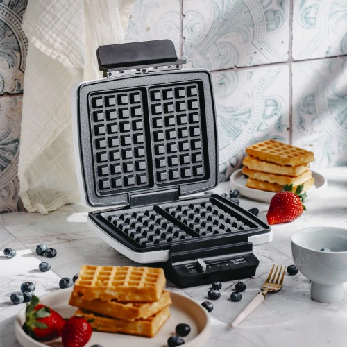 Adler Vaflinė | AD 3085 | 1200 W | Kepinių skaičius 2 | Vaflis | Baltas