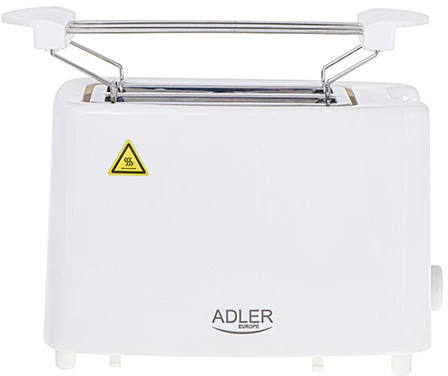 Adler | Skrudintuvas | AD 3223 | Galia 750 W | Lizdų skaičius 2 | Korpuso medžiaga Plastikas | Baltas