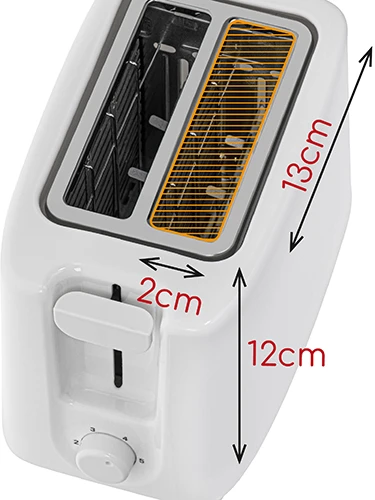 Adler | Skrudintuvas | AD 3223 | Galia 750 W | Lizdų skaičius 2 | Korpuso medžiaga Plastikas | Baltas