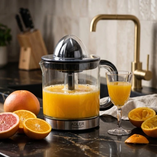 Sulčiaspaudė Adler | Citrus Juicer | AD 4012 | Type Citrus juicer | Juodas | 40 W | Greičių skaičius 1