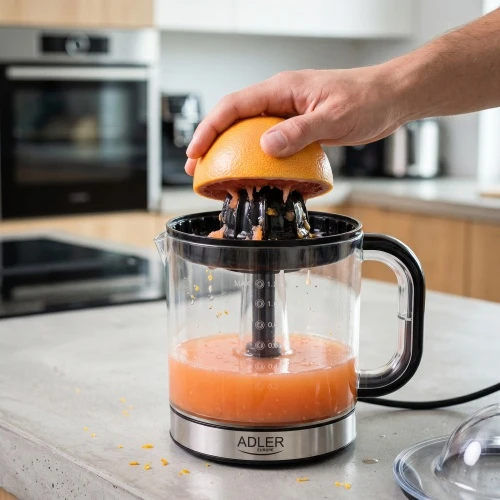 Sulčiaspaudė Adler | Citrus Juicer | AD 4012 | Type Citrus juicer | Juodas | 40 W | Greičių skaičius 1