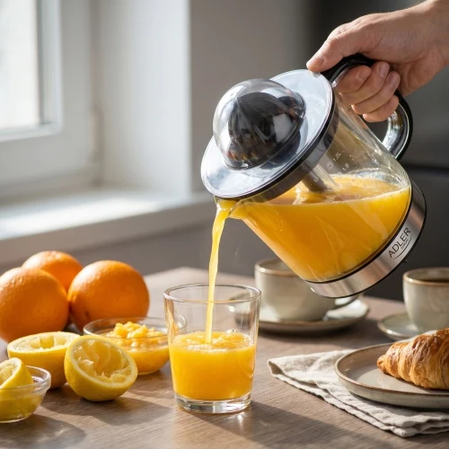 Sulčiaspaudė Adler | Citrus Juicer | AD 4012 | Type Citrus juicer | Juodas | 40 W | Greičių skaičius 1