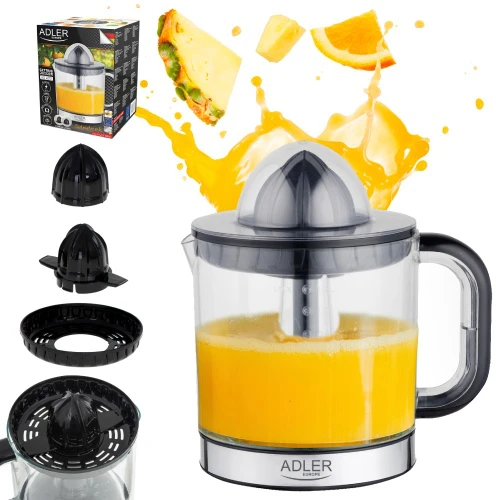 Sulčiaspaudė Adler | Citrus Juicer | AD 4012 | Type Citrus juicer | Juodas | 40 W | Greičių skaičius 1