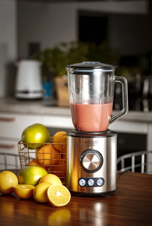 Adler | Maišytuvas | AD 4078 | Tabletop | 1700 W | Jar material Glass | Jar capacity 1.5 L | Ice crushing | Nerūdijantis plienas