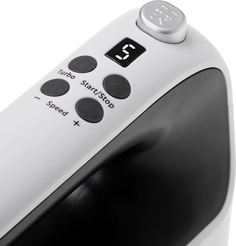 Plakiklis Adler Hand Mixer | AD 4229 | Hand Mixer | 600 W | Greičių skaičius 9 | Turbo mode | Juodas/Baltas