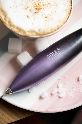 Adler | Pieno plaktuvas su stovu | AD 4499 | Pieno plakiklis | Juodas/Violetinė