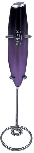 Adler | Pieno plaktuvas su stovu | AD 4499 | Pieno plakiklis | Juodas/Violetinė
