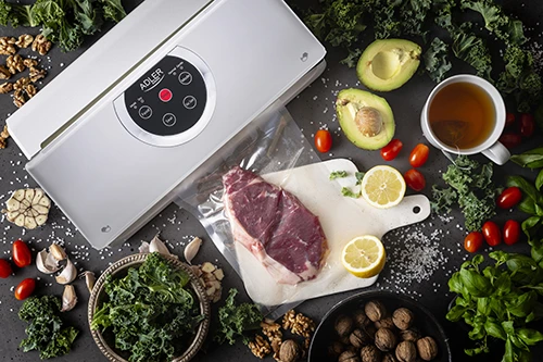 Adler | Vacuum Sealer | AD 4503 | Power 130 W | Baltas