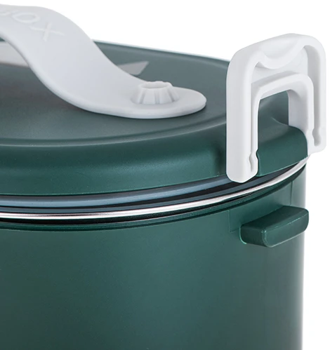 Adler | Heated Food Container | AD 4505g | Capacity 0.8 L | Material Nerūdijantis plienas/Plastic | Žalias