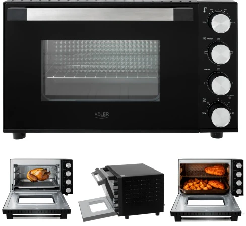 Mikrobangų krosnelė Elektrinė orkaitė ADLER AD-6031 30L
