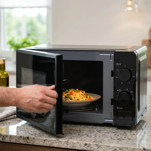 Adler | Mikrobangų krosnelė | AD 6206 | Laisvai pastatoma | 700 W | Konvekcinė | 20 l | Juodas