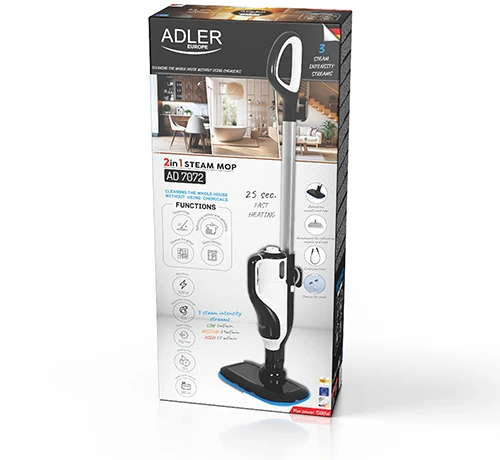 Adler AD 7072 baltai-juodas