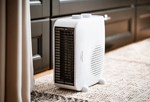 Oro šildytuvas Adler Heater AD 7725w, Baltos spalvos