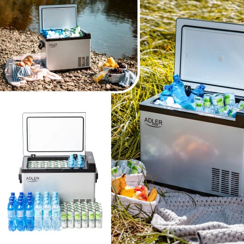 Adler | Portable šaldytuvas with compressor | AD 8081 | Free standing | Ekranas