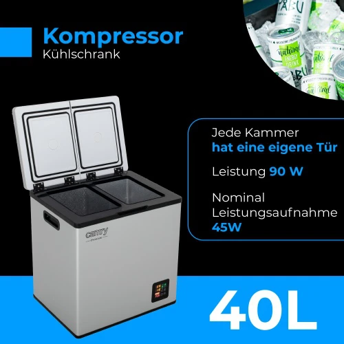 Adler | Portable šaldytuvas with compressor | AD 8081 | Free standing | Ekranas