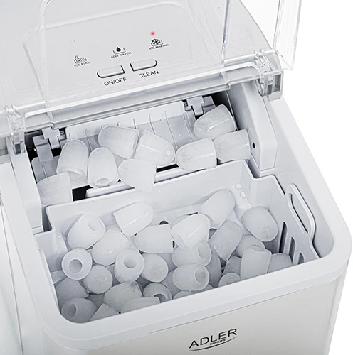 Adler | Ice Maker | AD 8086 | Power 100 W | Sidabrinis