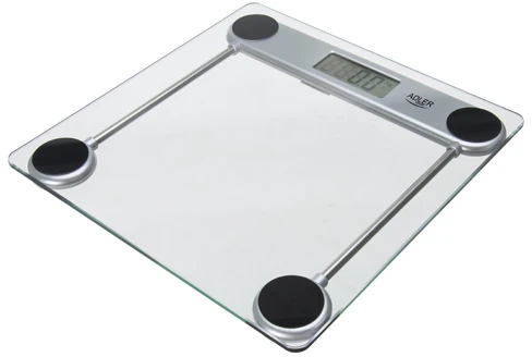 Virtuvinės svarstyklės Adler | Maksimalus svoris (talpa) 150 kg | Tikslumas 100 g | Stiklas