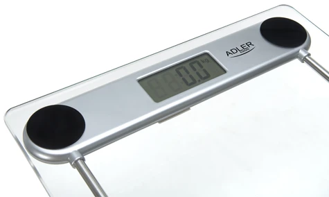 Virtuvinės svarstyklės Adler | Maksimalus svoris (talpa) 150 kg | Tikslumas 100 g | Stiklas