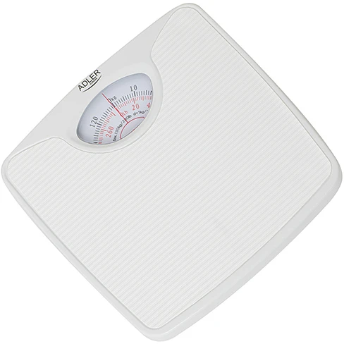 Adler | Mechaninės vonios svarstyklės | AD 8151w | Didžiausias svoris (keliamoji galia) 130 kg | Tikslumas 1000 g | Baltas