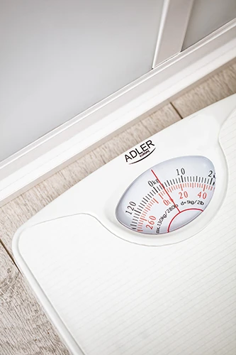 Adler | Mechaninės vonios svarstyklės | AD 8151w | Didžiausias svoris (keliamoji galia) 130 kg | Tikslumas 1000 g | Baltas