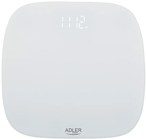 Adler | Vonios svarstyklės | AD 8176 | Didžiausias svoris (keliamoji galia) 180 kg | Tikslumas 100 g | Baltas