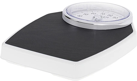 Virtuvinės svarstyklės Adler | Mechaninės vonios svarstyklės | AD 8177 | Didžiausias svoris (keliamoji galia) 150 kg | Tikslumas 1000 g | Juodas