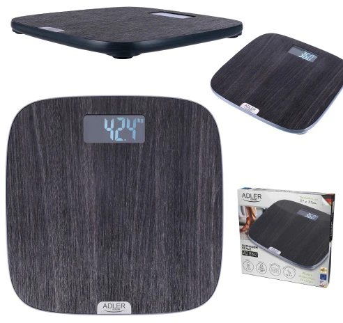 Virtuvinės svarstyklės Adler vonios svarstyklės | AD 8192 | Didžiausias svoris (keliamoji galia) 180 kg | Tikslumas 100 g | Pilkas