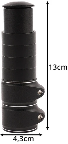 Trizand 25993 dviračio vairo adapteris/laikiklis
