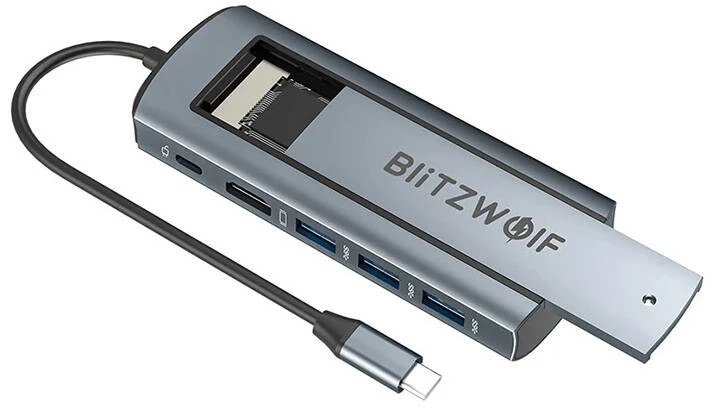 Adapteris 6in1 HUB Blitzwolf BW-Neo TH13