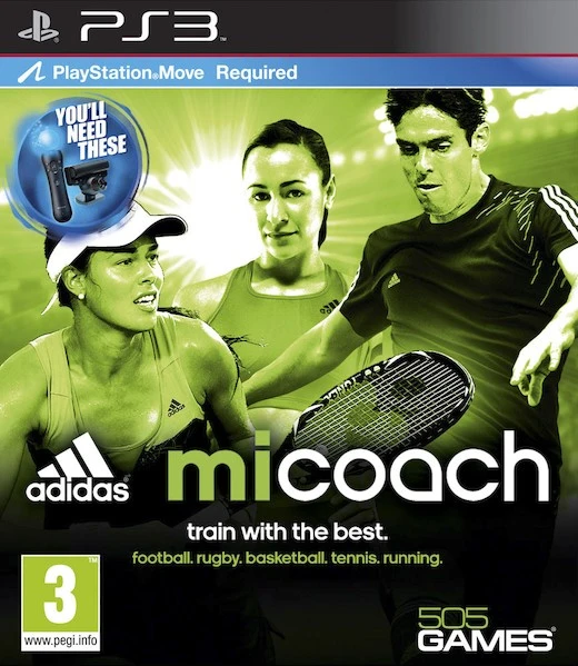 „Adidas miCoach“: pagrindai – „PlayStation 3“