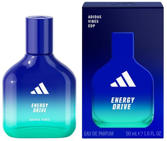Adidas Vibes Energy Drive EDP parfumuotas vanduo unisex, 50 ml