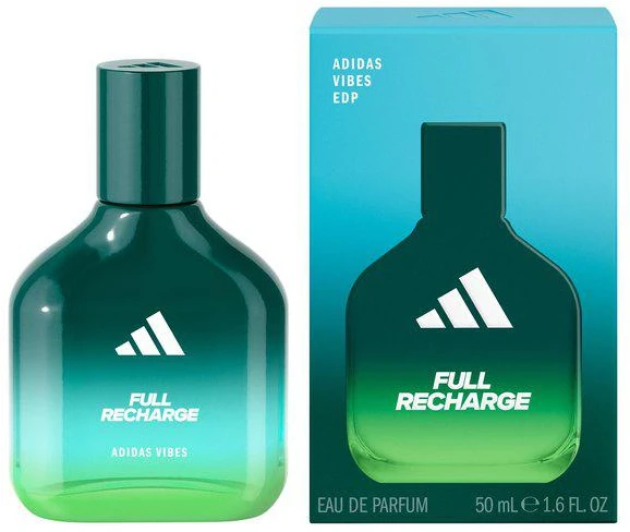 Adidas Vibes Full Recharge EDP parfumuotas vanduo unisex, 50 ml