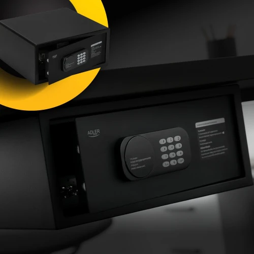 Adler AD 1045 Seifas su elektroniniu kodu ir spyna