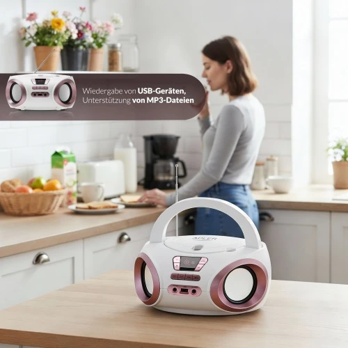 CD/MP3 (boombox) ADLER AD 1181wc