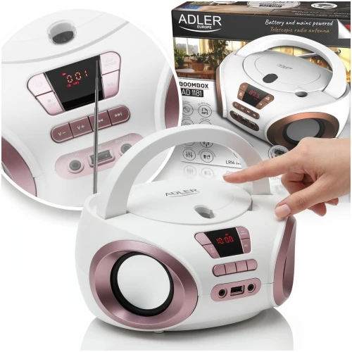 CD/MP3 (boombox) ADLER AD 1181wc